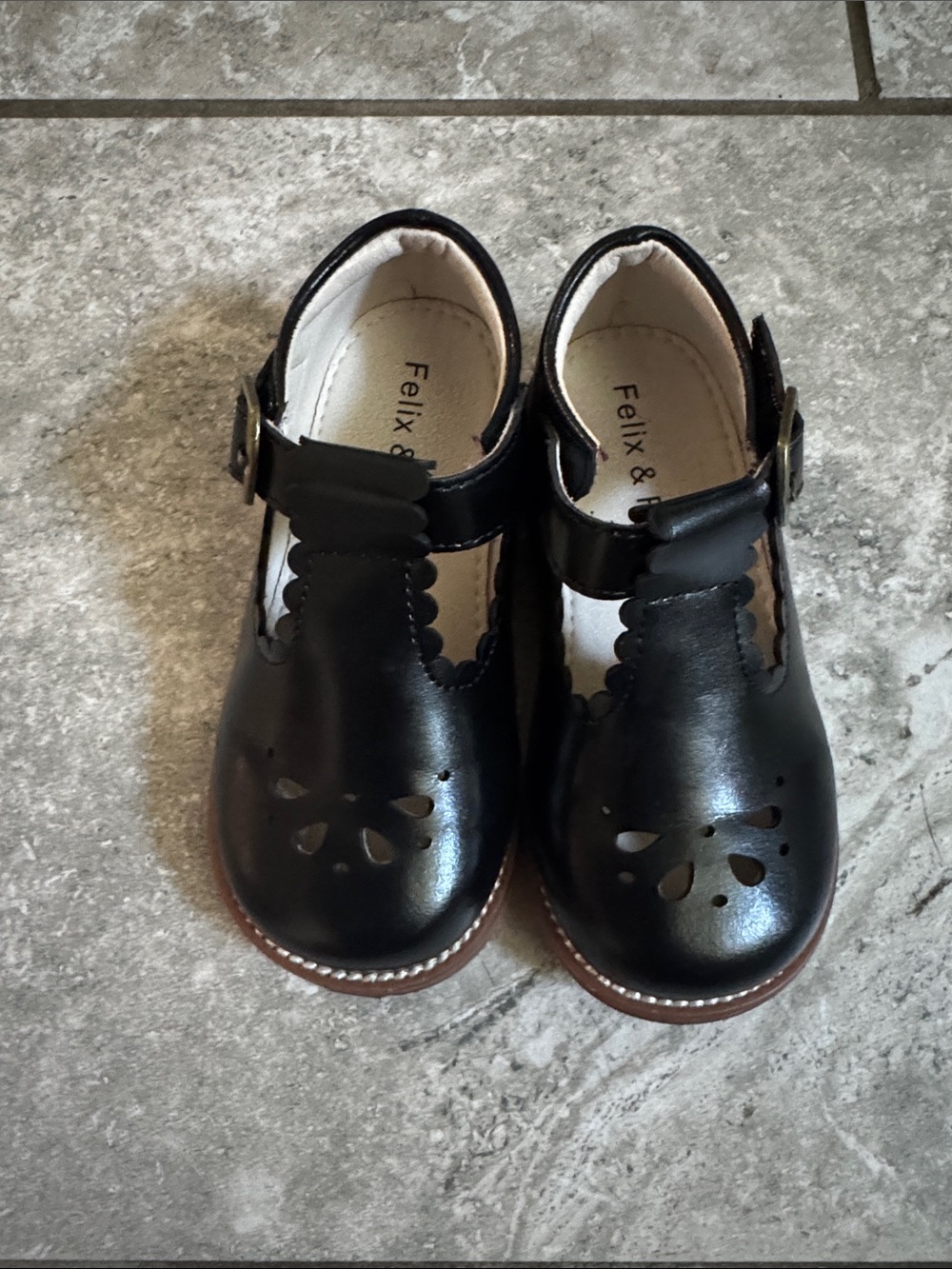 Black Toddler Mary Jane Shoes
